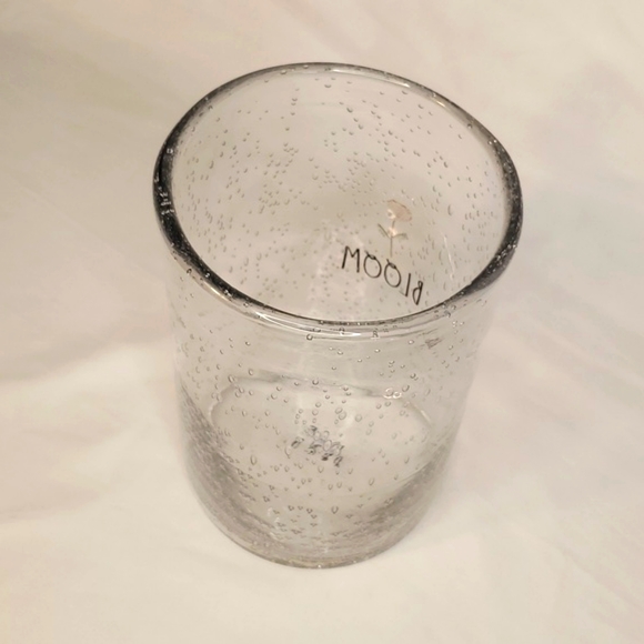 Rae Dunn Vase Hurricane Bubble Glass Clear Vase Farmhouse Style Valentines Decor - Picture 5 of 7